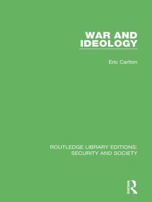 cover image of War and Ideology